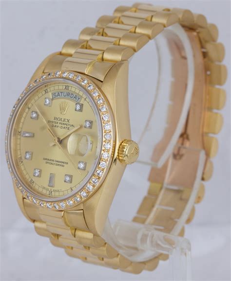 diamond presidential rolex